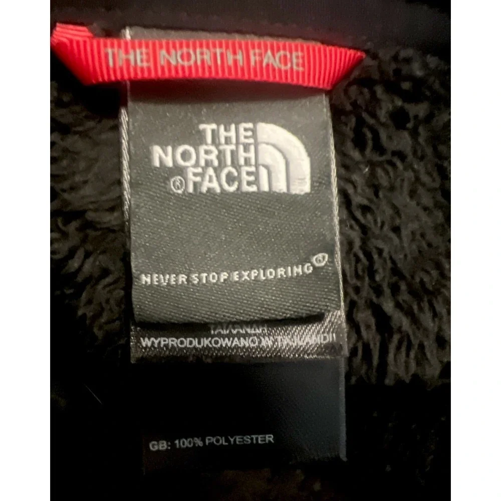 The North Face Womens Osito Fleece Vest Black Full Zip‎ Sleeveless Jacket Small